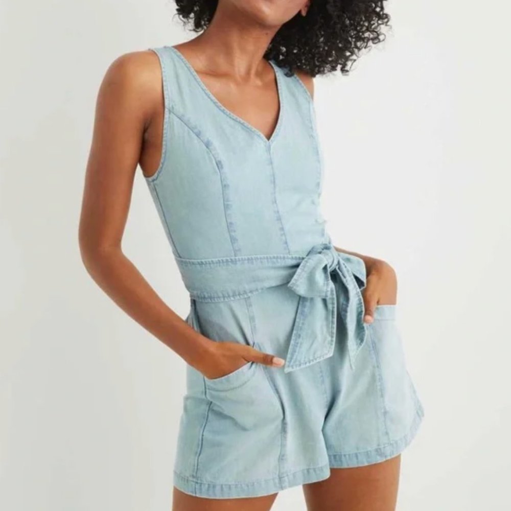 Aerie Wrap Back Romper